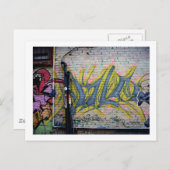 Graffiti Postcard Postkarte (Vorne/Hinten)