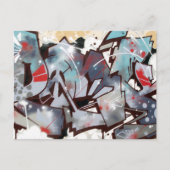 Graffiti Postcard Postkarte (Vorderseite)