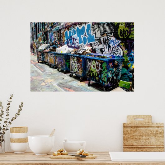 Graffiti Poster (Küche)