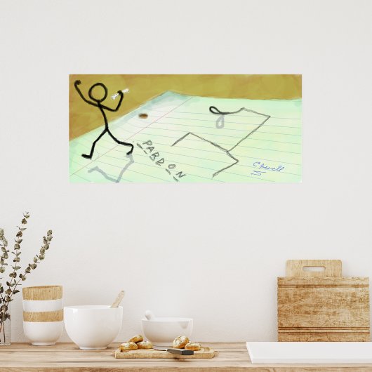 Graffiti Poster (Küche)