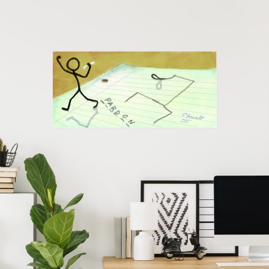 Graffiti Poster (Heimbüro)