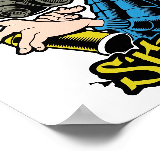 Graffiti Poster (Ecke)