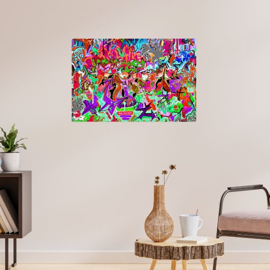 Graffiti Poster (Wohnzimmer 3)