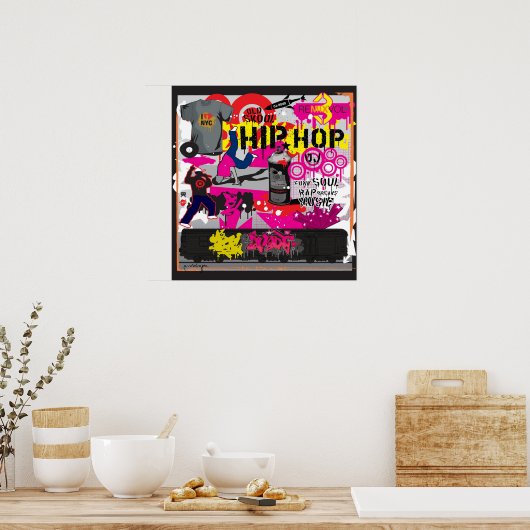 Graffiti Poster (Küche)