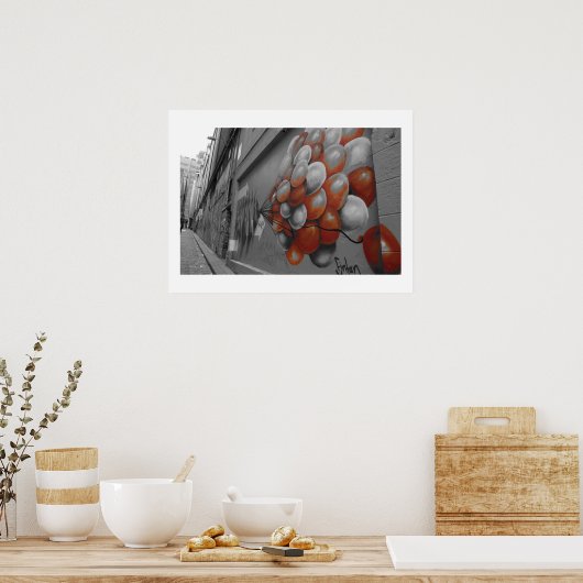 Graffiti Poster (Küche)