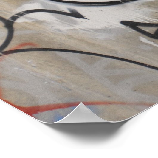Graffiti Poster (Ecke)