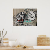 Graffiti Poster (Küche)