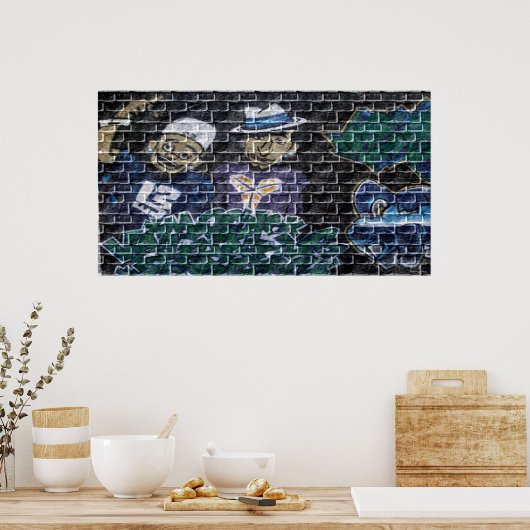 Graffiti Poster (Küche)