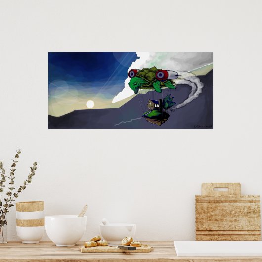 Graffiti Poster (Küche)