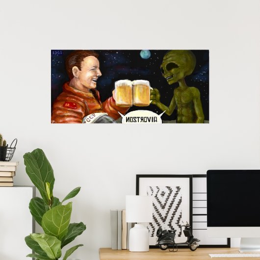 Graffiti Poster (Heimbüro)