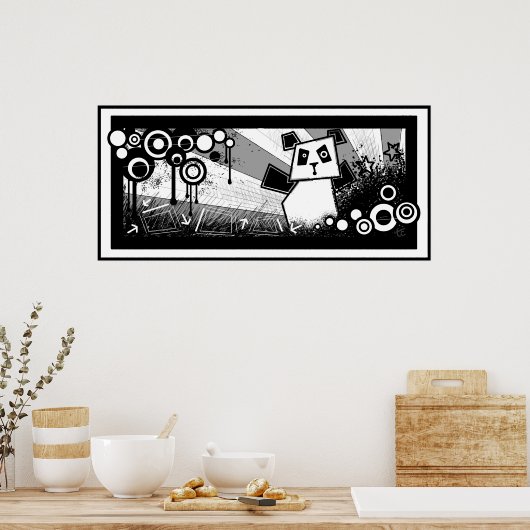 Graffiti Poster (Küche)