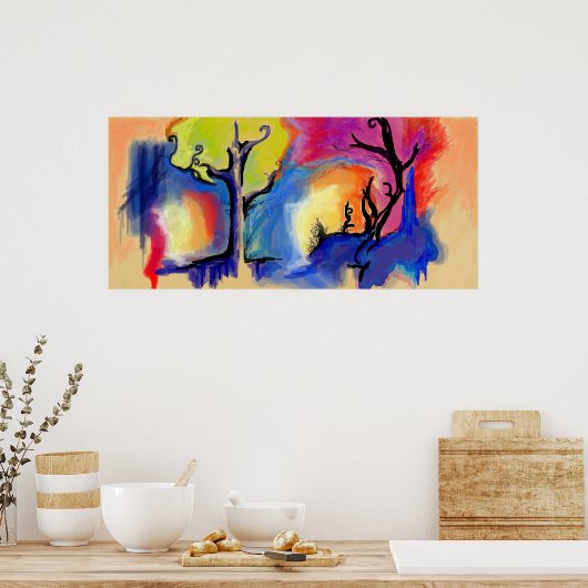 Graffiti Poster (Küche)