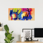 Graffiti Poster (Heimbüro)