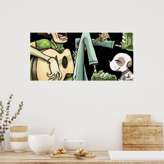 Graffiti Poster (Küche)