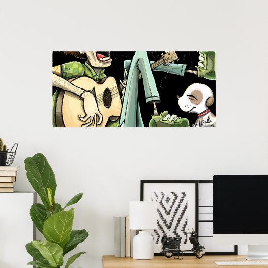 Graffiti Poster (Heimbüro)