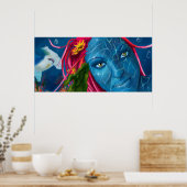 Graffiti Poster (Küche)