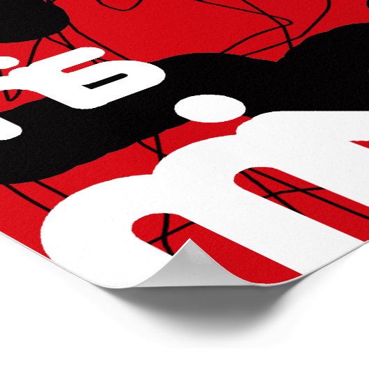 graffiti poster (Ecke)