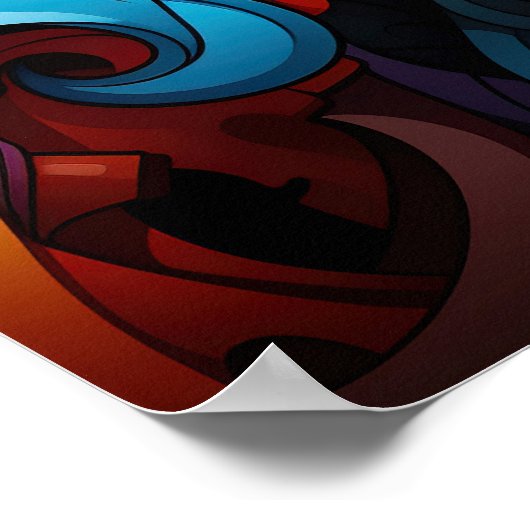 Graffiti Poster (Ecke)