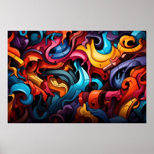 Graffiti Poster (Vorne)