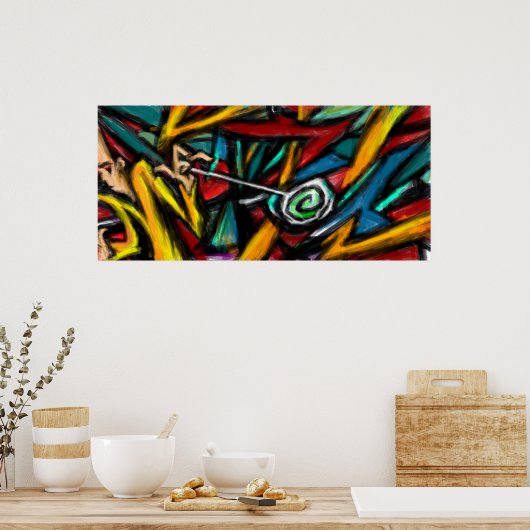 Graffiti Poster (Küche)