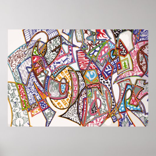 Graffiti Poster (Vorne)