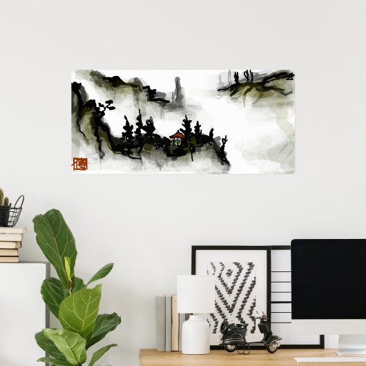 Graffiti Poster (Heimbüro)