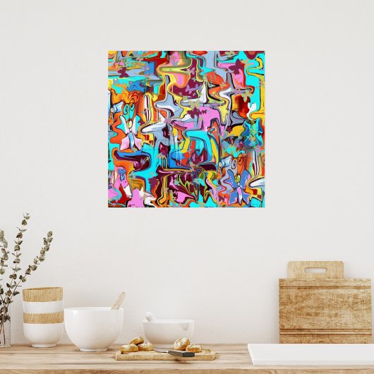 Graffiti Poster (Küche)