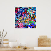 Graffiti Poster (Küche)