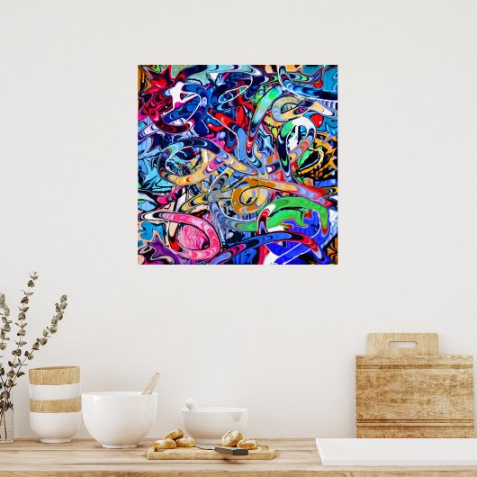 Graffiti Poster (Küche)