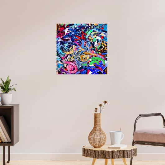 Graffiti Poster (Wohnzimmer 3)