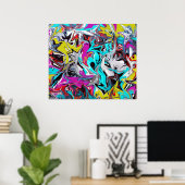 Graffiti Poster (Heimbüro)