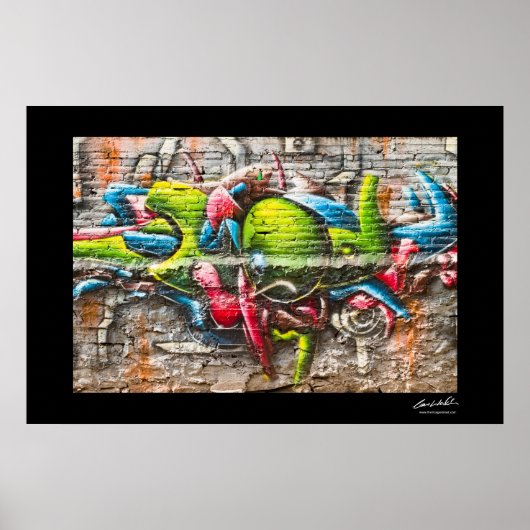 Graffiti Poster (Vorne)