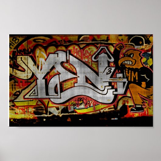 Graffiti Poster #2 (Vorne)