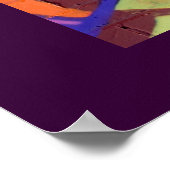 Graffiti-Poster Poster (Ecke)