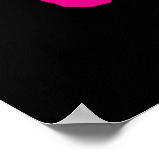 Graffiti-Poster Poster (Ecke)