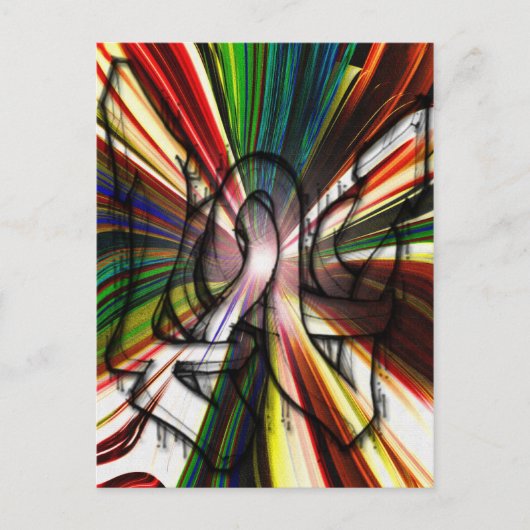 Graffiti Postkarte (Vorderseite)