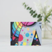 Graffiti Postkarte (Stehend Vorderseite)