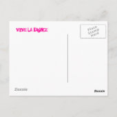 Graffiti Postkarte (Rückseite)