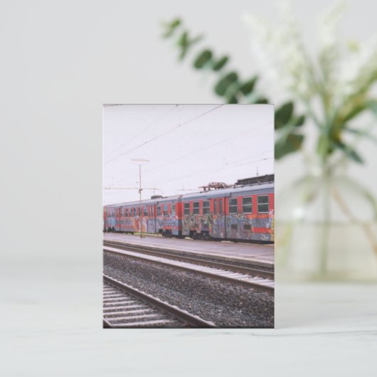 Graffiti Postkarte (Stehend Vorderseite)