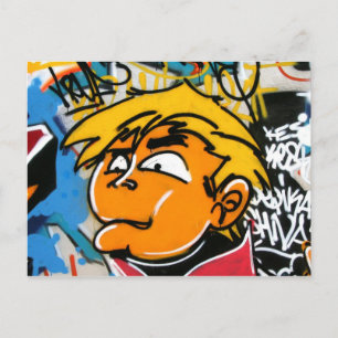 Graffiti Postkarte