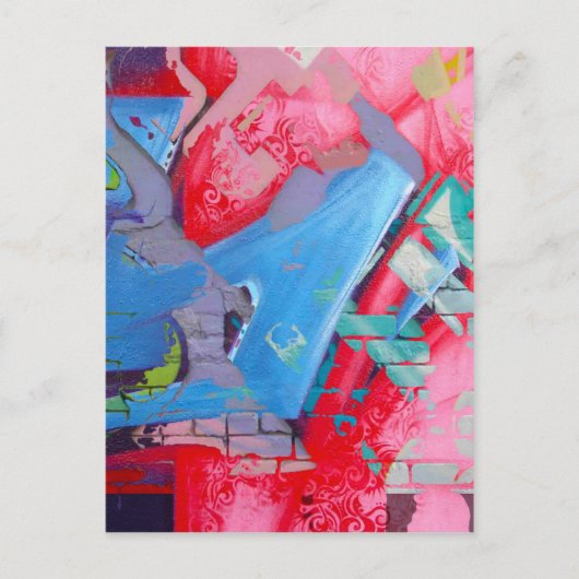 GRAFFITI POSTKARTE (Vorderseite)