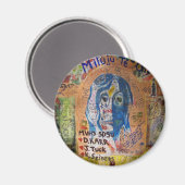 Graffiti - Prag Magnet (Vorderseite/Rückseite)