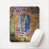 Graffiti - Prag Mousepad (Mit Mouse)