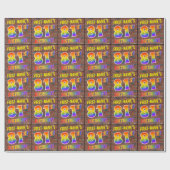 Graffiti Rainbow Look 81. GEBURTSTAG! & INDIVIDUEL Geschenkpapier (Flach)