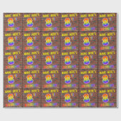 Graffiti Rainbow Look 8. GEBURTSTAG! & INDIVIDUELL Geschenkpapier (Flach)