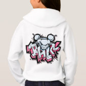 Graffiti Ratten Hoodie (Rückseite)