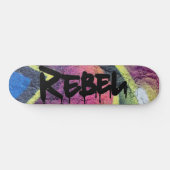 Graffiti Rebel Skateboard (Horizontal)