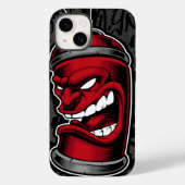 Graffiti Red Spray Can Case | iPhone 14 Case-Mate (Rückseite)