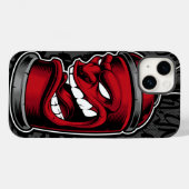 Graffiti Red Spray Can Case | iPhone 14 Case-Mate (Rückseite (Horizontal))