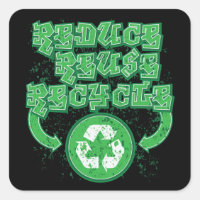 Graffiti Reduce Wiederverwendung Gerecycelt